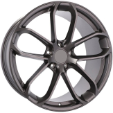 Alu kola Racing Line H5084, 21x9.5 5x130 ET46, šedivá matná