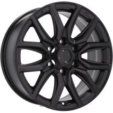 Alu kola Racing Line A6238, 17x7.5 6x139.7 ET30, černá matná