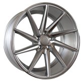 Alu kola Racing Line B1058, 20x8.5 5x112 ET33, stříbrná + leštění