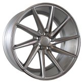 Alu kola Racing Line B1059, 17x7.5 5x112 ET38, stříbrná + leštění