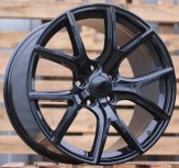 Alu kola Racing Line B5315, 20x10 5x127 ET50, černá lesklá