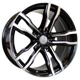 Alu kola Racing Line BY588, 20x10 5x120 ET40, černá + leštění