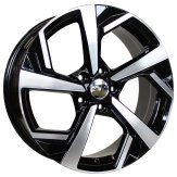 Alu kola Racing Line FE174, 18x7 5x114.3 ET40, černá + leštění