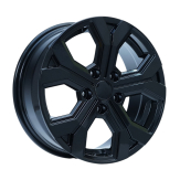 Alu kola AGT 17260, 17x6.5 5x114.3 ET40, černá lesklá