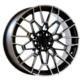 Alu kola Arceo DY1659, 19x8.5 5x112 ET30, černá + leštění (zátěžová)