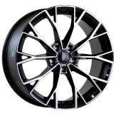 Alu kola Arceo DY1737, 17x7.5 5x112 ET40, černá + leštění