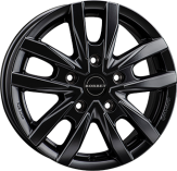 Alu kola BORBET CW5, 18x7.5 5x120 ET53, černá matná (zátěžová)
