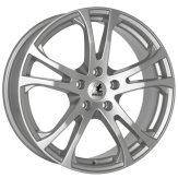 Alu kola IT WHEELS 2 MICHELLE, 15x6.5 4x100 ET35, stříbrná