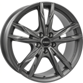 Alu kola IT WHEELS GINA, 17x7.5 5x108 ET42, šedivá matná (zátěžová)