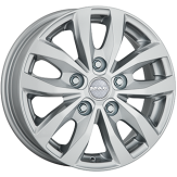 Alu kola MAK LOAD 5, 17x7 5x120 ET55, stříbrná (zátěžová)