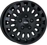 Alu kola MAK OVERLAND, 17x7 5x118 ET62, černá matná (zátěžová)