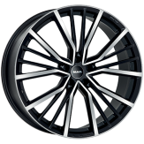 Alu kola MAK UNION, 19x8.5 5x112 ET45, černá lesklá + leštění (zátěžová)