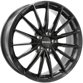Alu kola MONACO WHEELS GP14, 18x8 5x112 ET45, černá lesklá (zátěžová)