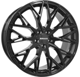 Alu kola MONACO WHEELS GP15-FF, 20x8 5x112 ET44, černá lesklá (zátěžová)