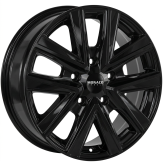 Alu kola MONACO WHEELS VT2, 17x7 5x108 ET45, černá lesklá (zátěžová)