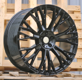 Alu kola Racing Line 3S1111, 22x10.5 5x112 ET42, černá lesklá (zátěžová)