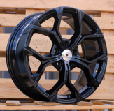 Alu kola Racing Line A056, 18x7.5 5x112 ET51, černá lesklá