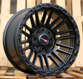 Alu kola Racing Line A1892, 20x9.5 6x139.7 ET1, černá matná (zátěžová)