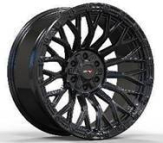 Alu kola Racing Line A1894, 20x9 5x127 ET18, černá matná (zátěžová)