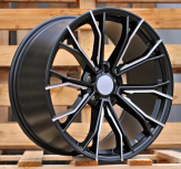 Alu kola Racing Line A5385, 19x9.5 5x112 ET38, černá matná