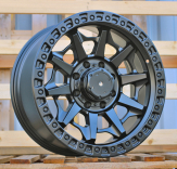 Alu kola Racing Line B1721, 20x9 8x165.1 ET1, černá matná (zátěžová)