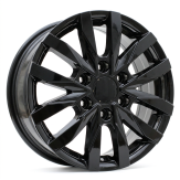 Alu kola Racing Line B3023, 16x6.5 6x120 ET50, černá lesklá (zátěžová)