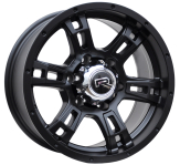 Alu kola Racing Line B5317, 15x7 5x114.3 ET, černá lesklá (zátěžová)