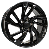 Alu kola Racing Line B5772, 18x7.5 5x100 ET45, černá lesklá