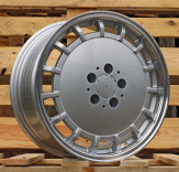 Alu kola Racing Line F3029, 17x9 5x112 ET30, stříbrná + leštěný límec