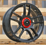 Alu kola Racing Line F7826, 17x7.5 10x100 ET40, černá lesklá