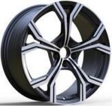 Alu kola Racing Line FBX201, 20x9 5x112 ET30, černá + leštění