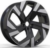 Alu kola Racing Line FBX230, 19x8 5x112 ET40, černá + leštění