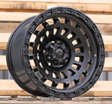 Alu kola Racing Line H1025, 17x9 5x127 ET-12, černá matná