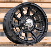 Alu kola Racing Line H1045, 15x7 5x114.3 ET15, černá matná