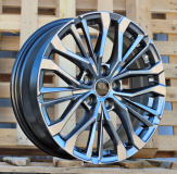 Alu kola Racing Line H3272F, 18x7 5x114.3 ET35, titanová metalíza