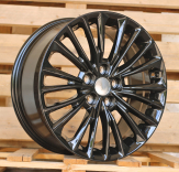 Alu kola Racing Line H748F, 18x8 5x114.3 ET45, černá lesklá (zátěžová)