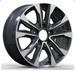 Alu kola Racing Line H869F, 21x8.5 5x150 ET45, černá + leštění (zátěžová)