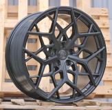 Alu kola Racing Line HF5210, 22x10 5x120 ET40, saténová černá (zátěžová)