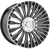 Alu kola Racing Line I0313, 20x8.5 5x112 ET36, černá + leštění
