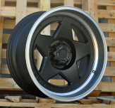 Alu kola Racing Line JT274, 17x9 6x114.3 ET, černá matná