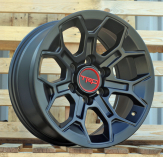 Alu kola Racing Line Y1203, 17x8 6x139.7 ET5, černá matná (zátěžová)