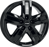 Alu kola RIAL TRANSPORTER 5, 17x7 5x108 ET45, černá lesklá (zátěžová)