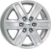 Alu kola RIAL TRANSPORTER 6, 17x7 6x139.7 ET22, stříbrná (zátěžová)