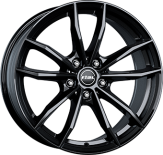 Alu kola RIAL X12, 18x7.5 5x112 ET25, černá lesklá