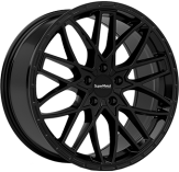 Alu kola SUPER METAL VANE, 20x8 5x120 ET55, černá lesklá (zátěžová)