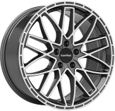 Alu kola SUPER METAL VANE, 20x8 5x120 ET55, (zátěžová)