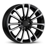 Alu kola AGT 16279, 16x6.5 4x100 ET37, černá + leštění