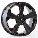 Alu kola AGT 17062, 17x7 5x112 ET45, černá lesklá