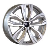 Alu kola AGT 17276, 17x7 5x114.3 ET42, stříbrná + leštění