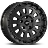 Alu kola AGT 18216, 18x8 5x118 ET55, černá matná (zátěžová)